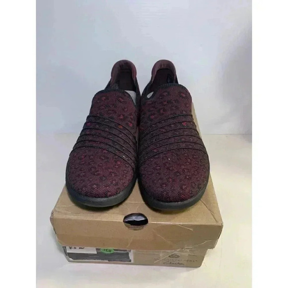 .1611 Clarks Womens Slip On, Red/Black-US 8.5 Womens - Picture 3 of 6